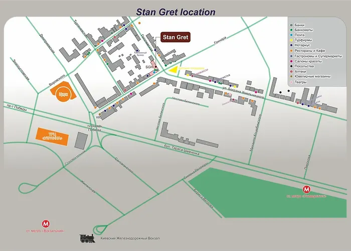 Hôtels à côté de Zoo de Kiev